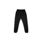 EZRA'S ATLAS SCRIPT SWEATPANTS - BLACK