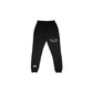 EZRA'S ATLAS SCRIPT SWEATPANTS - BLACK